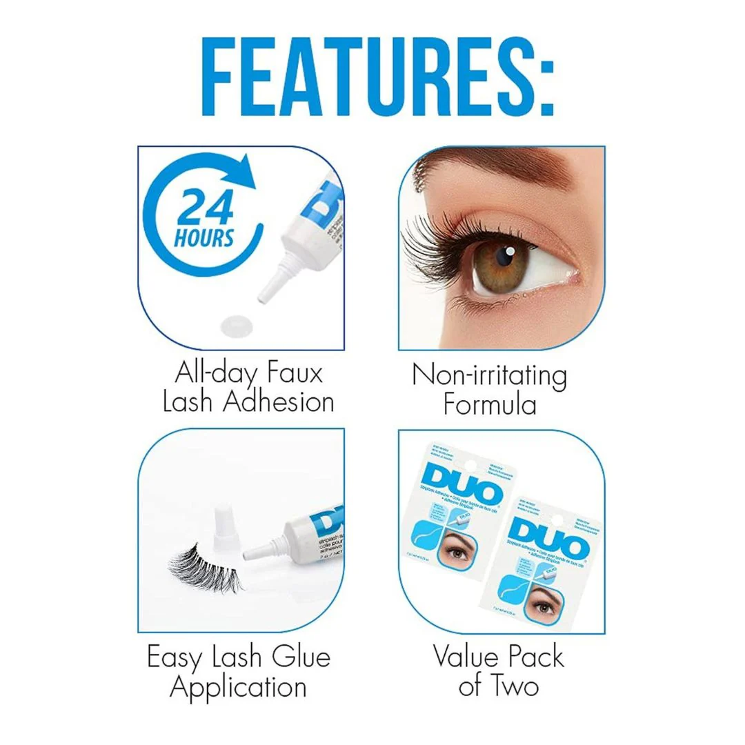 DUO Striplash Adhesive, Clear - Image 4