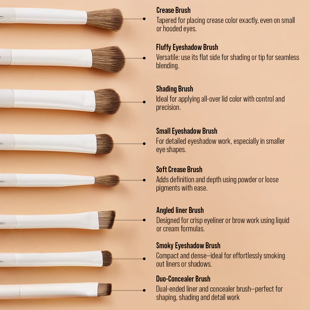 Jessup Beauty 14pcs Light Gray Comprehensive Collection - Image 5