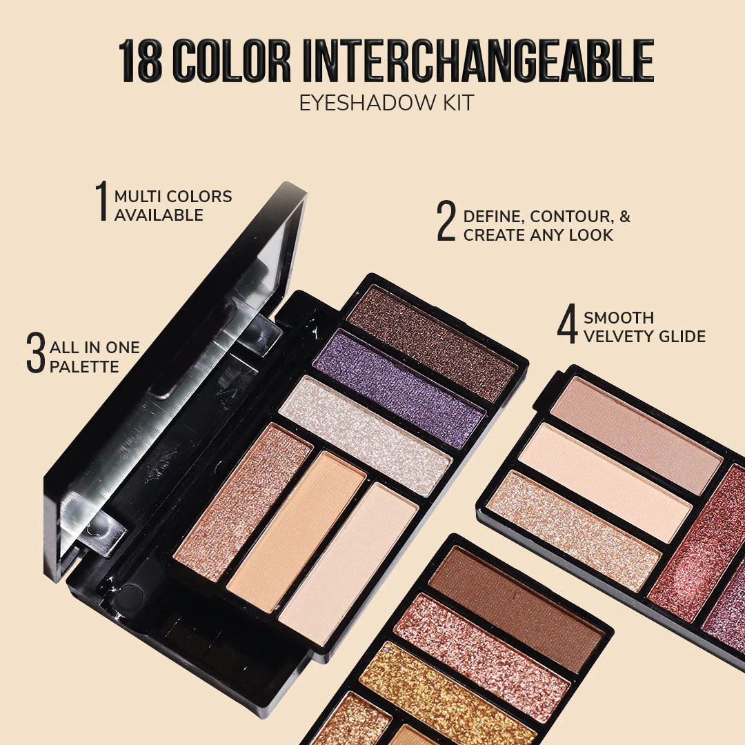 L.A. Colors 18 Color Moodsetter Eyeshadow - Amazed - Image 10