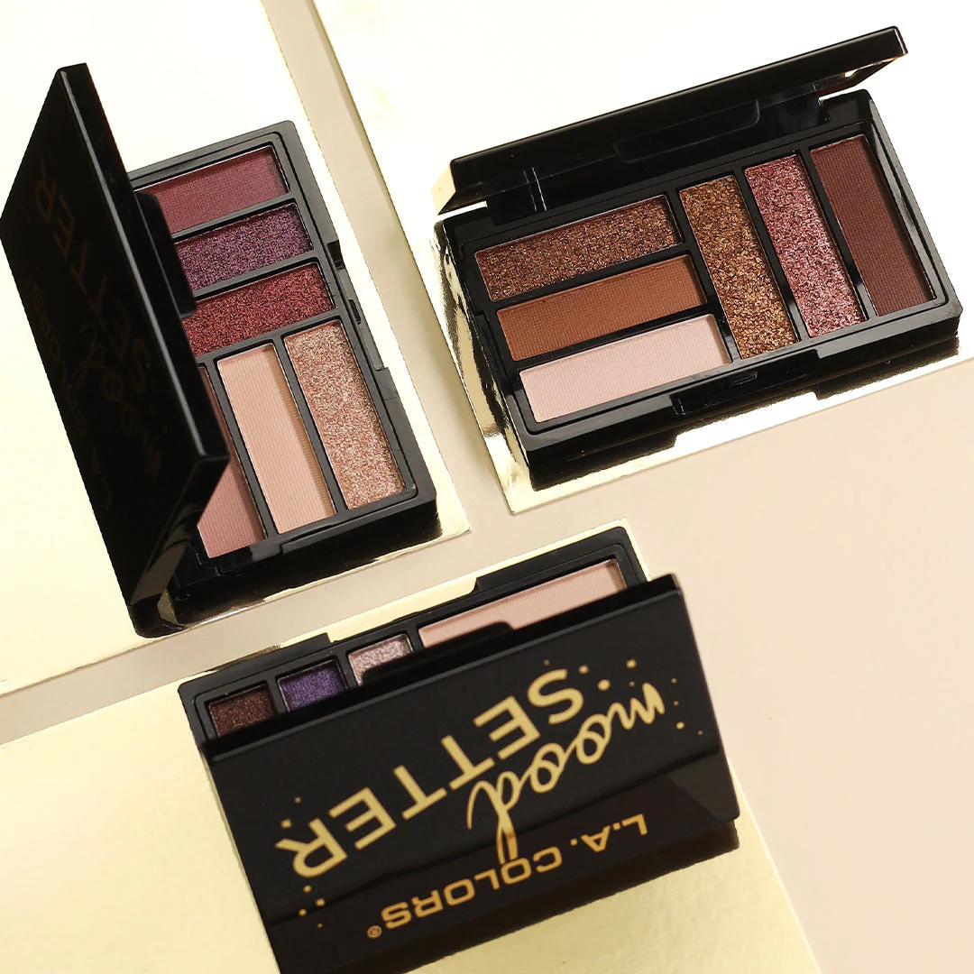 L.A. Colors 18 Color Moodsetter Eyeshadow - Amazed - Image 20