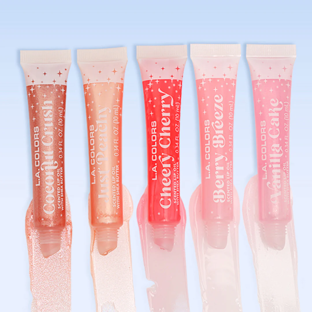 L.A. Colors 5 Pcs Here to Shine Lip Oil Set - Here to Shine - Image 4
