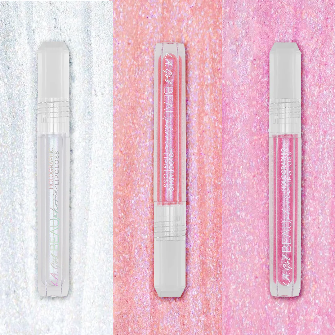 L.A. Girl BeauPhoria 3Pc Holographic Lip gloss Set - Image 5