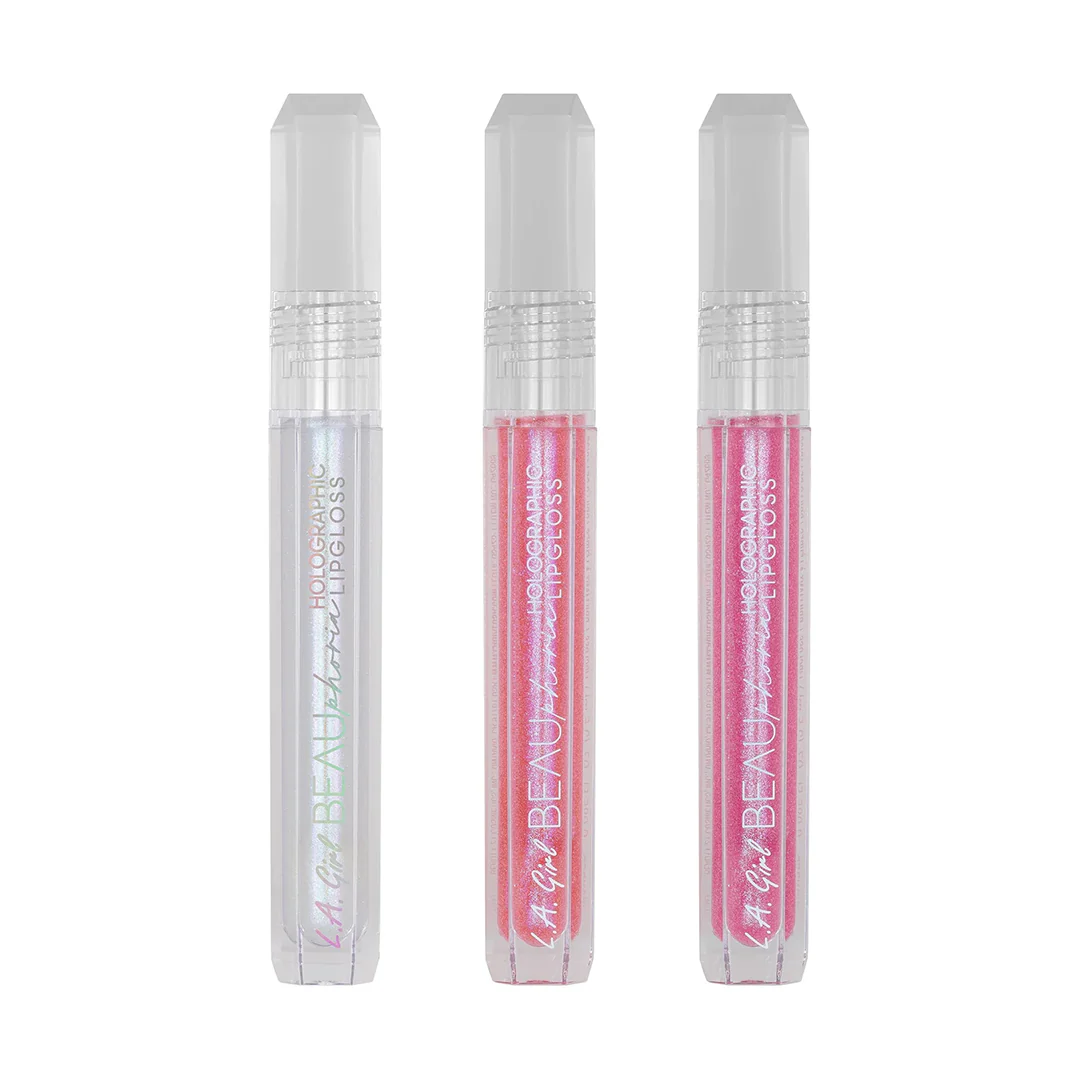 L.A. Girl BeauPhoria 3Pc Holographic Lip gloss Set - Image 7