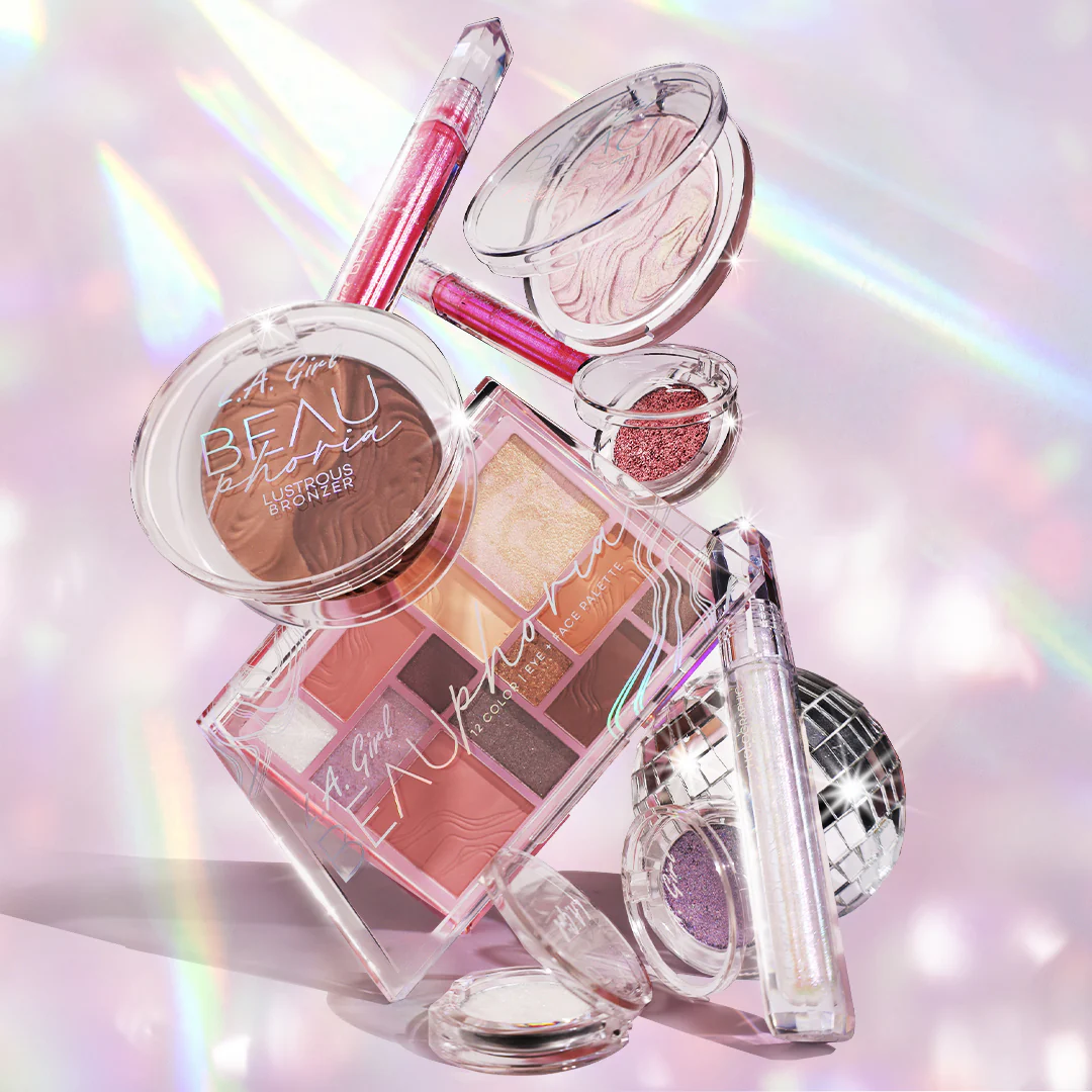 L.A. Girl BeauPhoria 3Pc Holographic Lip gloss Set - Image 8