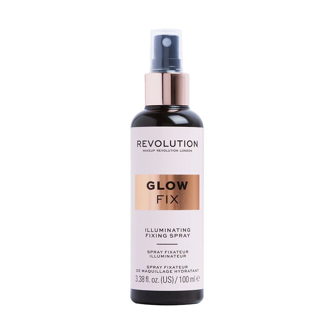 Makeup Revolution Glow fix Illuminating Fixing Spray - Image 9