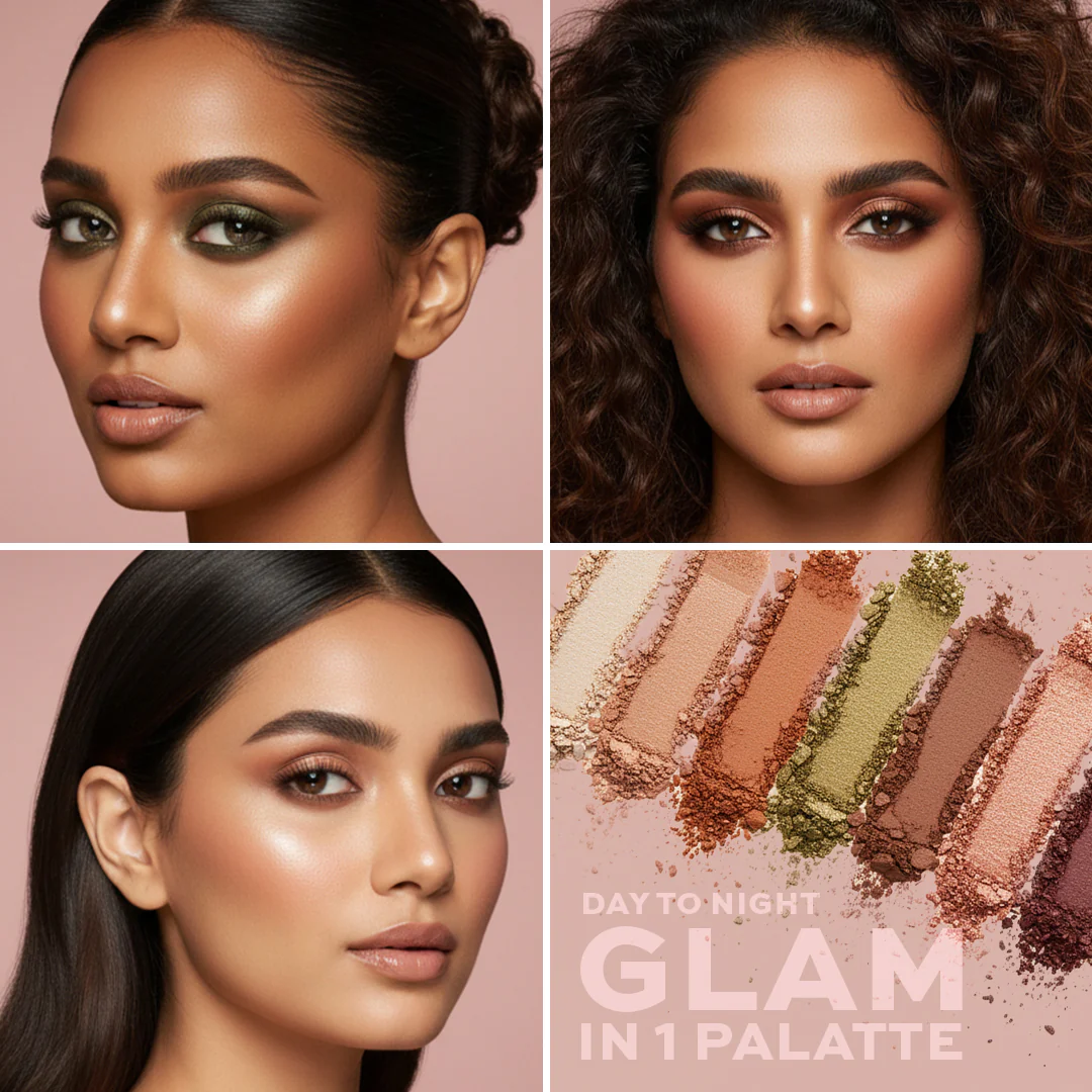 Makeup Revolution Soft Glamour Eyeshadow Palette Soft Radiance - Image 3
