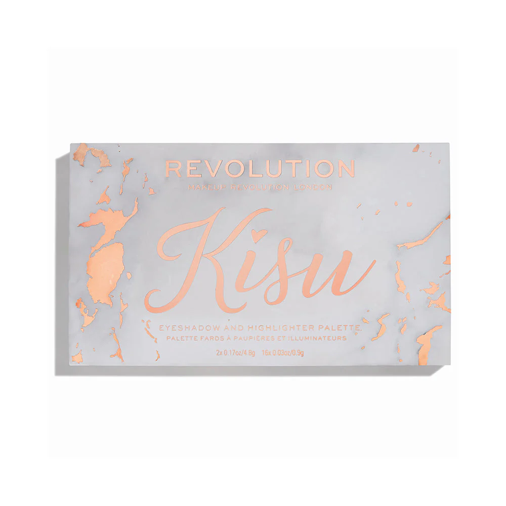 Makeup Revolution X Kisu Shadow & Highlighter Palette - Image 7