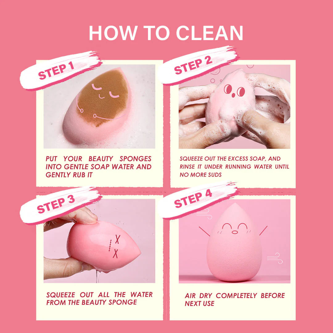PINKFLASH Beauty Blender Pink - Image 5