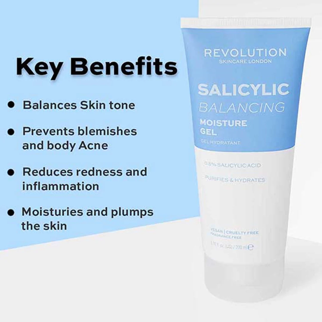 Revolution Skincare Salicylic (Balancing) Moisture Gel - Image 3