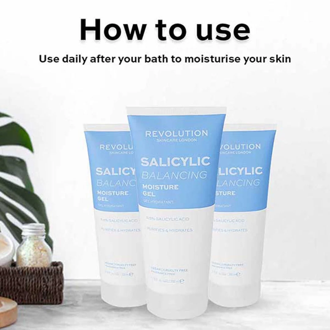 Revolution Skincare Salicylic (Balancing) Moisture Gel - Image 4
