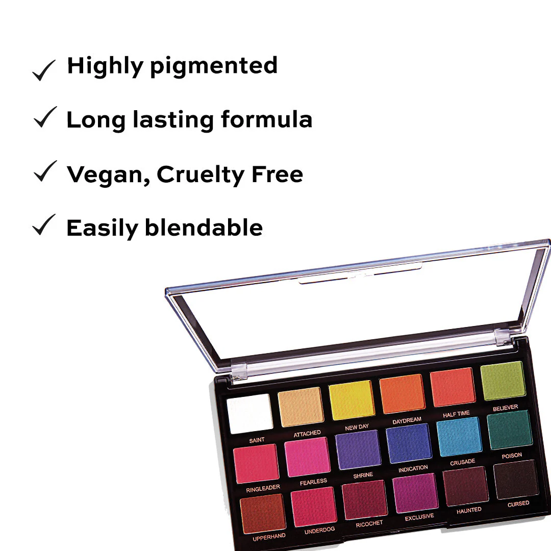 Revolution Pro Regeneration Palette-Trends Mischief Mattes - Image 4