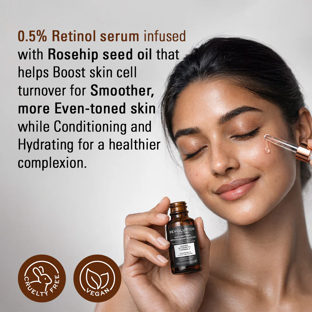 Revolution Skincare 0.5% Retinol Super Serum with Rosehip Seed Oil - Image 5
