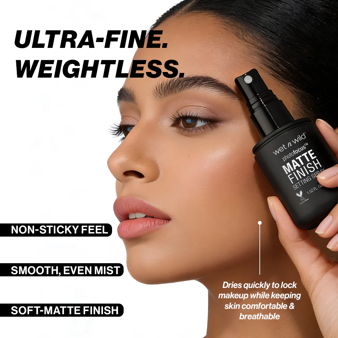 Wet n Wild Photo Focus Matte Setting Spray - Matte Appeal - Image 3