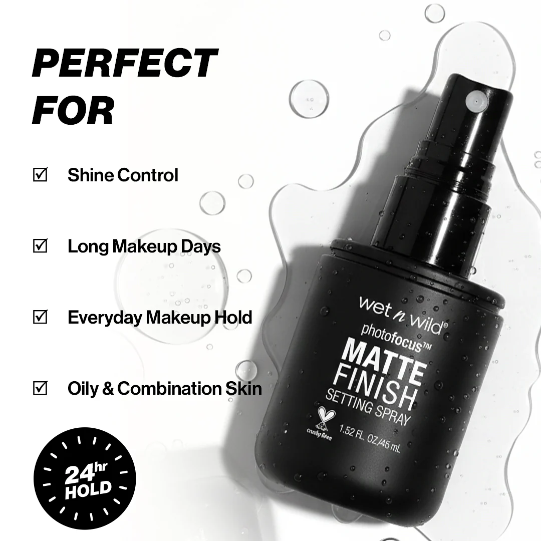 Wet n Wild Photo Focus Matte Setting Spray - Matte Appeal - Image 8